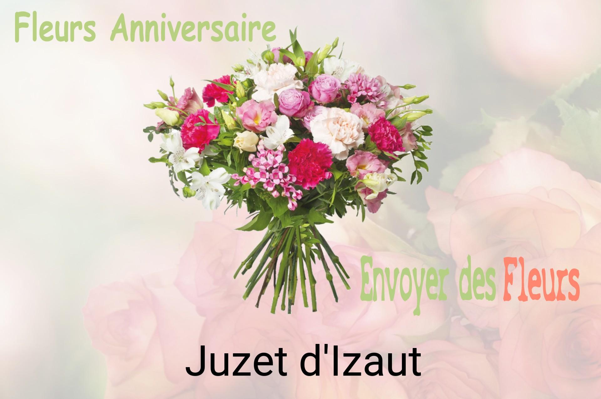 Bouquet de fleurs d’anniversaire livré à Juzet-d'Izaut
